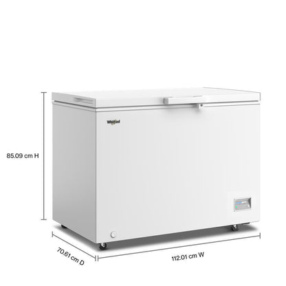 WZCN3511TW Whirlpool® 11 cu. ft. Chest Freezer with 2 Storage Baskets