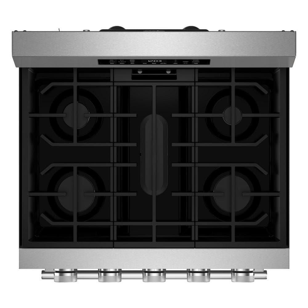 Kitchenaid KFGS330TPS 5.0 Cu. Ft. Smart Freestanding Gas Range with Convection Cooking Modes