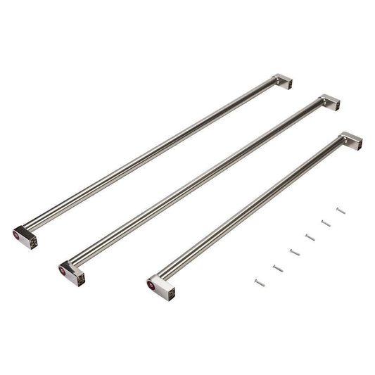 W10782871 KitchenAid® 30-IN French Door Refrigerator Handle Kit with Red Medallions for Panel-Ready Models