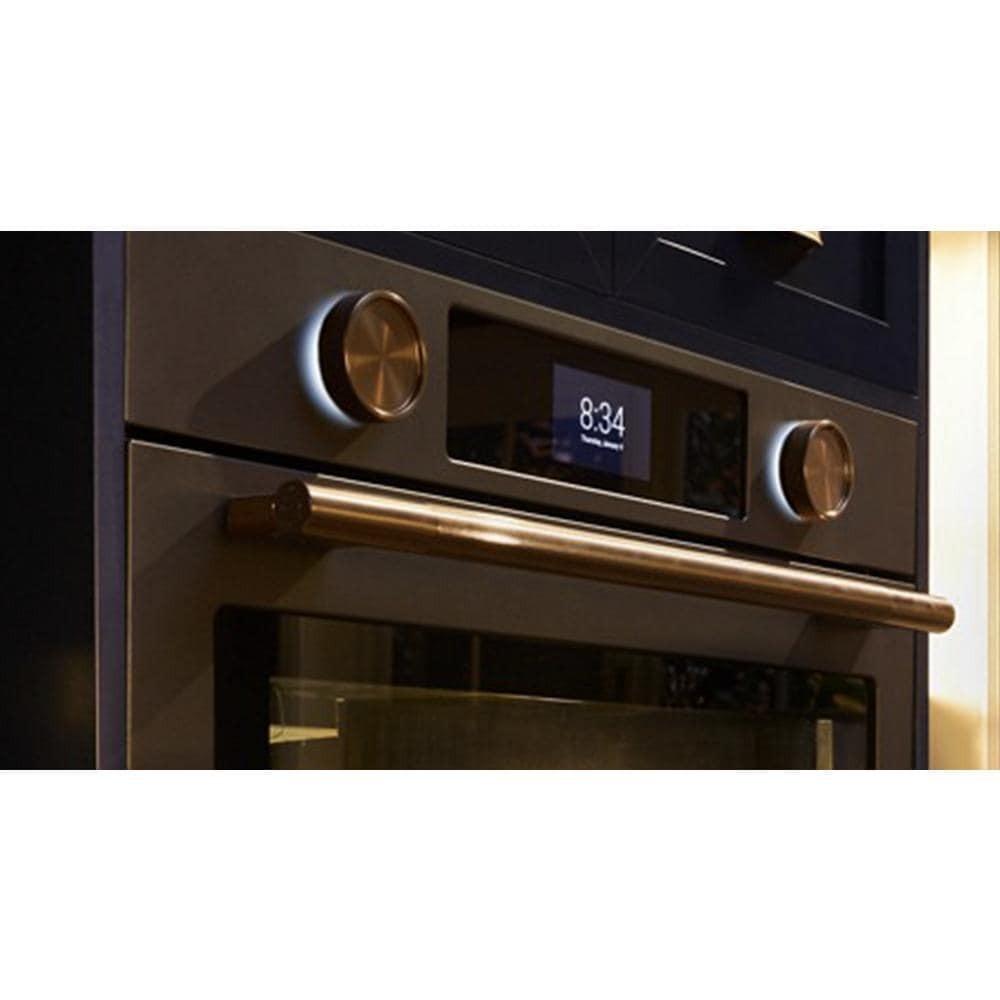 Kitchenaid KOES930SBE 30-inch Smart Electric Single Wall Oven with Intelligent Cooking Camera - Black Ore