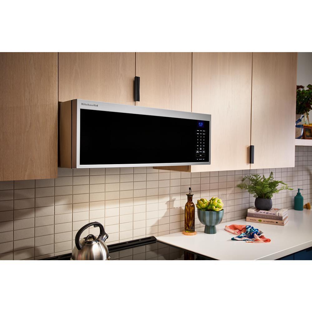 Kitchenaid KMML550RPS Smart Low Profile Microwave Hood Combination with Dual Fan Ventilation