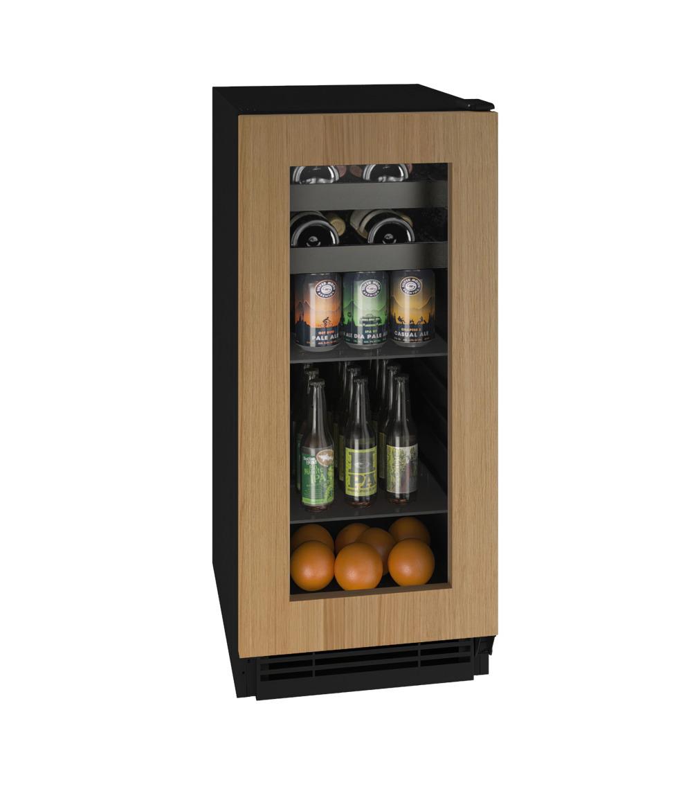 U-Line 15" Beverage Center With Integrated Frame Finish (115 V/60 Hz Volts /60 Hz Hz)