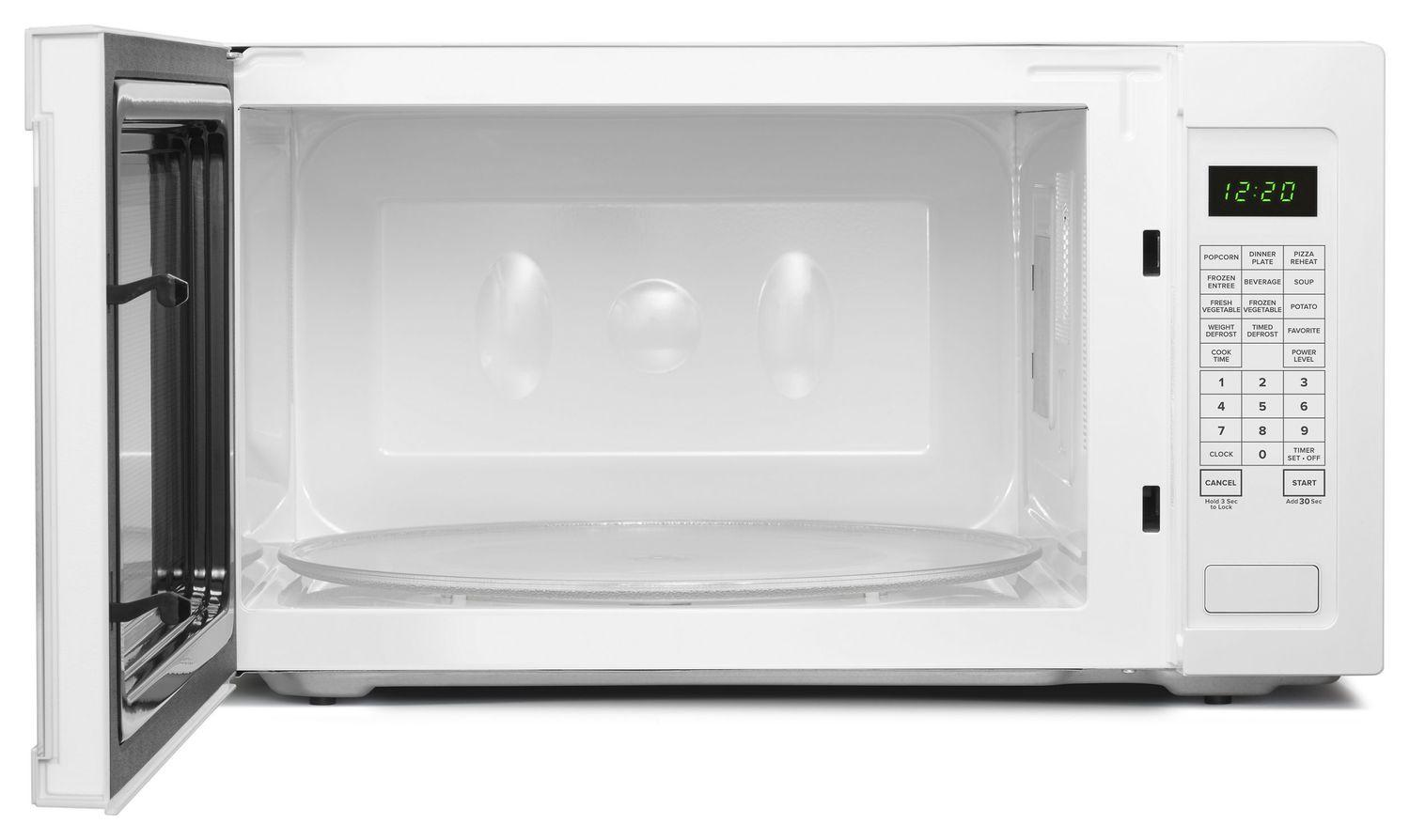 2.2 Cu. Ft. Countertop Microwave with Add :30 Seconds Option White