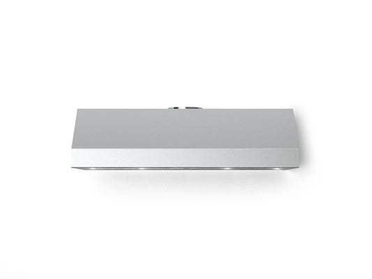 Verona VELP3610GSS 36" Designer Low Profile Hood, Wall-mount - 600 CFM - 4 Speeds