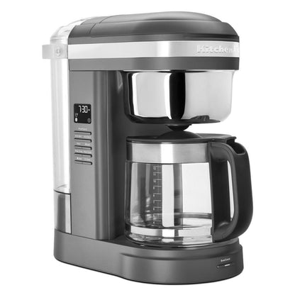 Kitchenaid KCM1209DG 12 Cup Drip Coffee Maker with Spiral Showerhead and Programmable Warming Plate