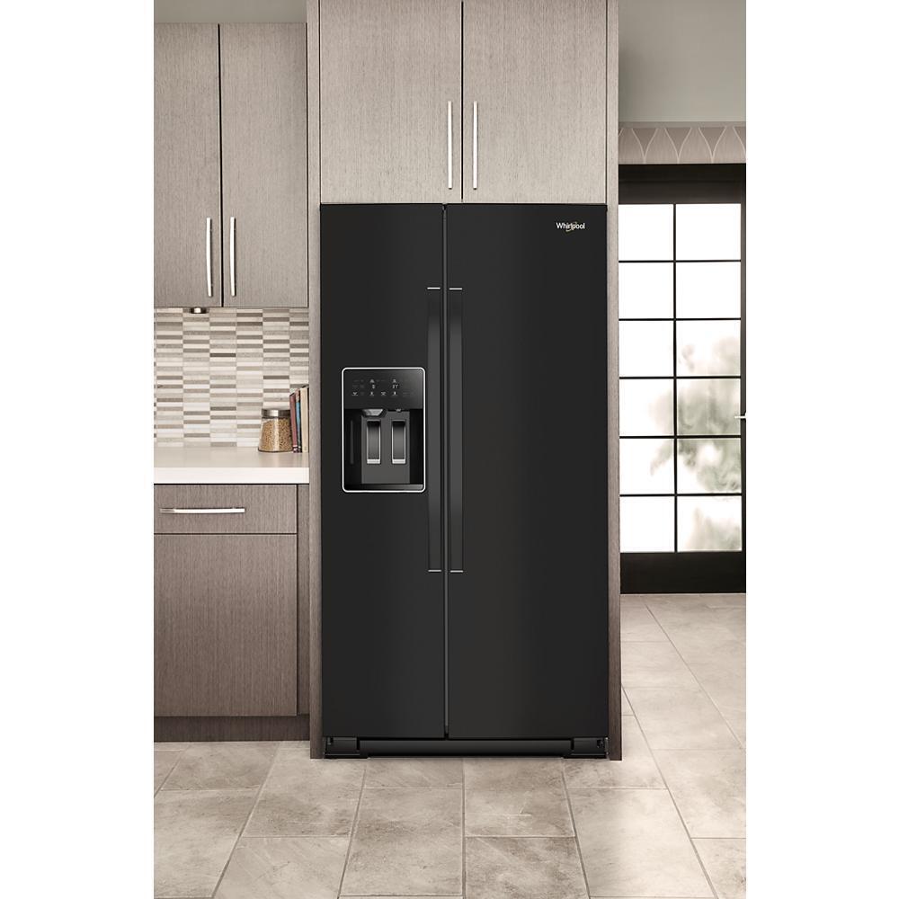 Whirlpool WRSC5536RB 36-inch Wide Side-by-Side Refrigerator - 21 cu. ft.