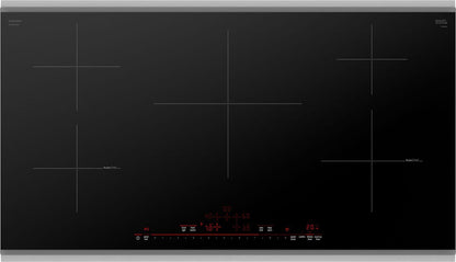 Bosch NIT8660SUC 800 Series Induction Cooktop 36" Black, surface mount with frame