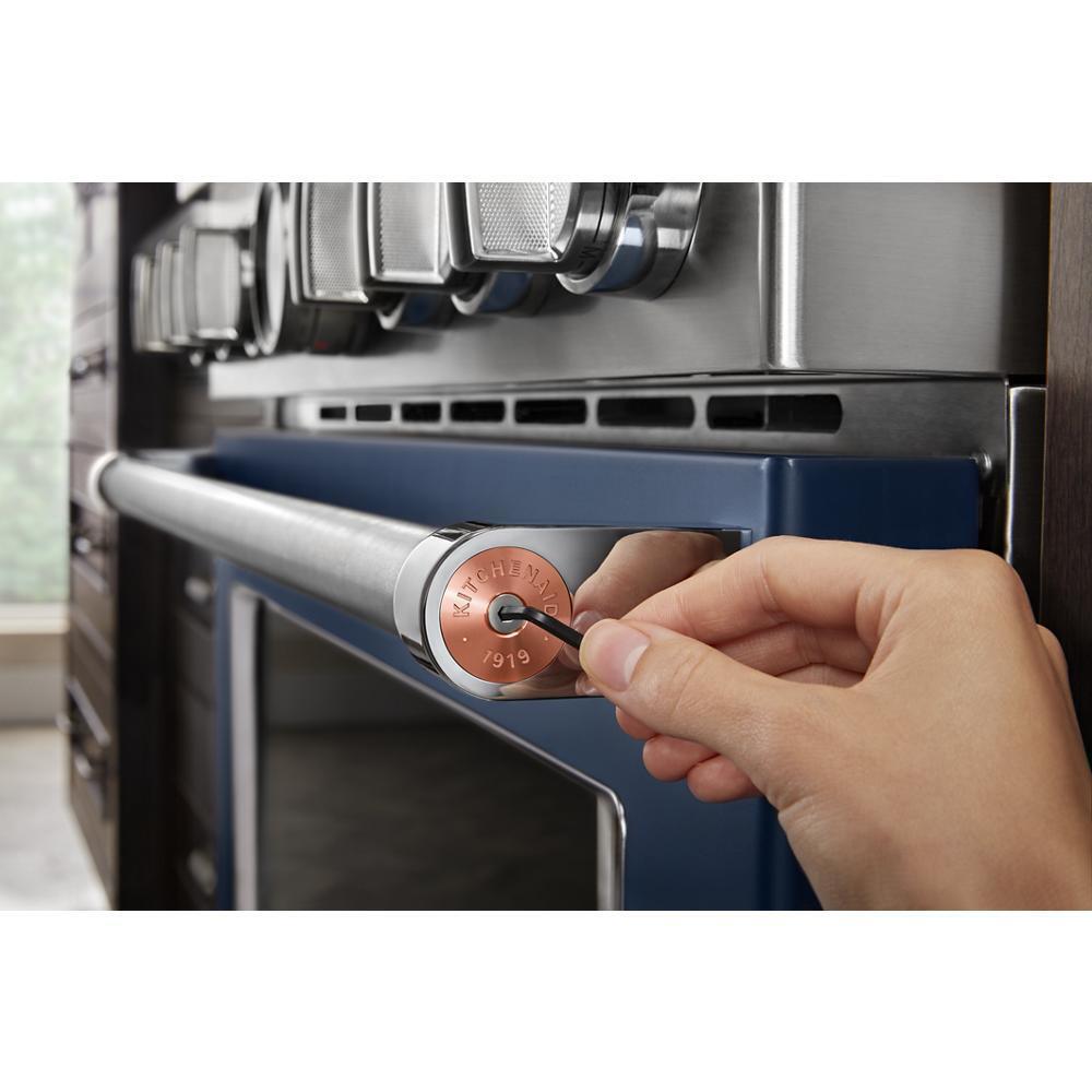Whirlpool W11368841CF KitchenAid Commercial-Style Range Handle Medallion Kit - Copper (Includes Two Medallions, Screws, and One 1/8-IN Hex Wrench)
