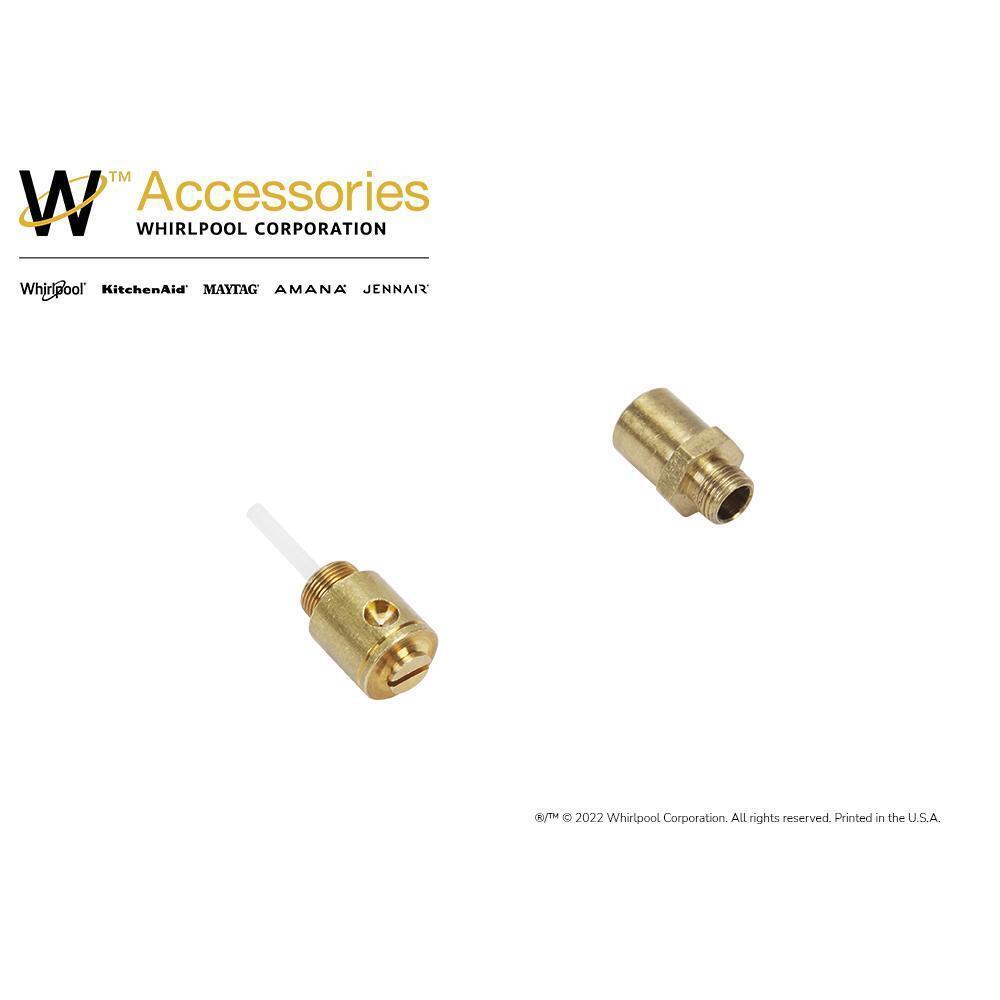 Maytag LPK1 Gas Dryer Conversion Kit, brass colored, for natural gas conversion to use liquid propane