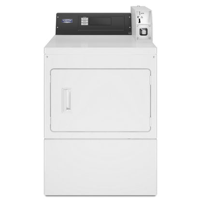 Maytag MDG20PDFGW Commercial Gas Dryer, Coin Drop Ready
