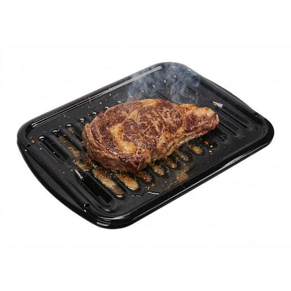 Maytag 4396923 Premium Range Porcelain Broiler Pan and Roasting Rack - Grey (Includes Pan and Grid)