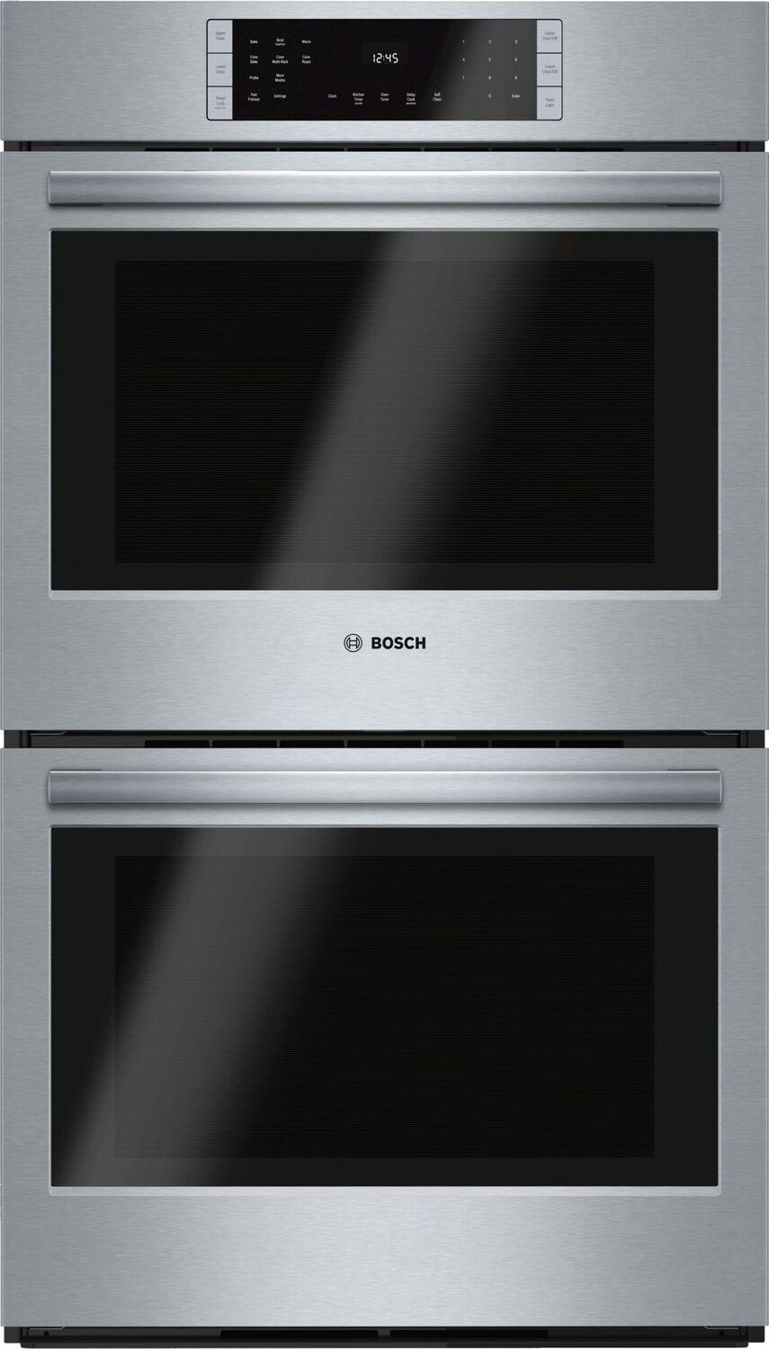 Bosch HBL8651UC 800 Series, 30", Double Wall Oven, SS, EU conv./Thermal, Touch Control