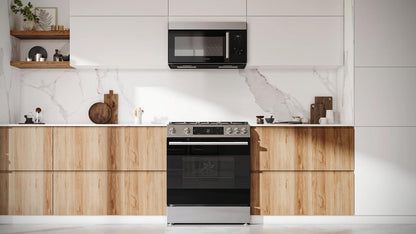 Bosch HGF1050MUC 100 Series, Freestanding gas cooker, Stainless steel