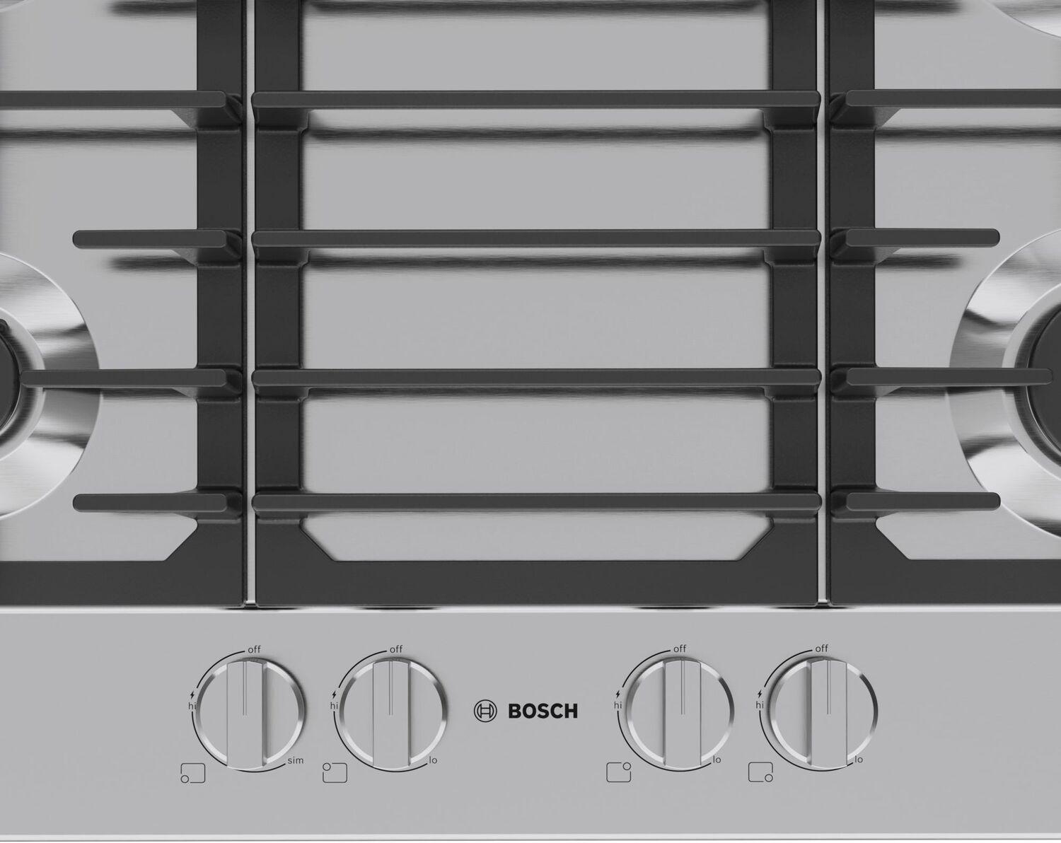 Bosch NGM3051UC 300 Series Gas Cooktop 30" Stainless steel