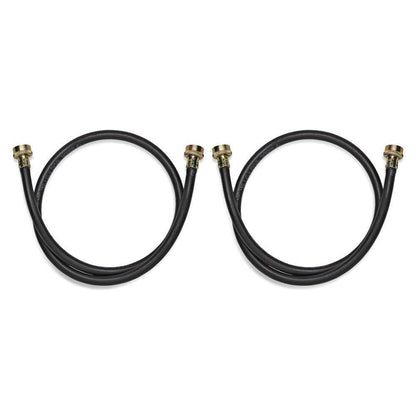 Maytag 8212546RP 4' Black Washer Inlet Hoses 1050 PSI - 2 Pack