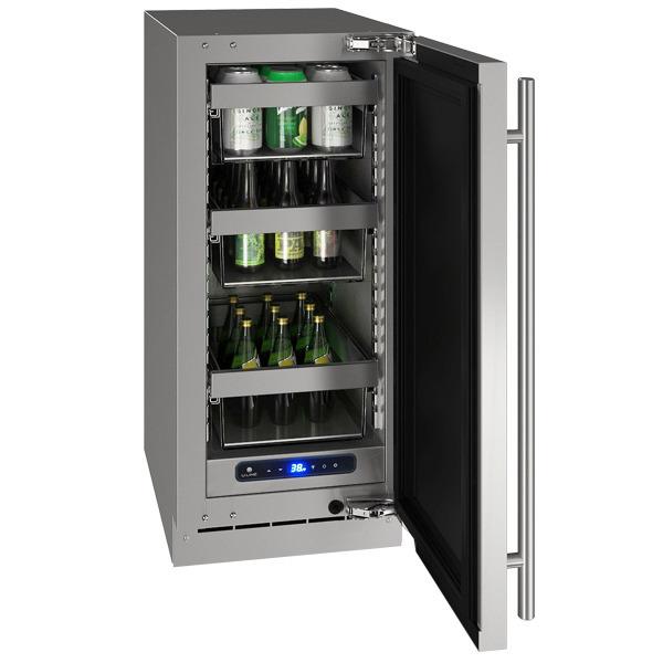 U-Line UHRE515SS01A Hre515 15" Refrigerator With Stainless Solid Finish (115 V/60 Hz)