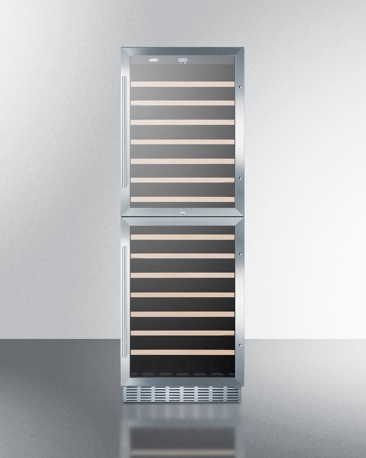 Summit SWC1875BCSS 24" Wide Wine Cellar