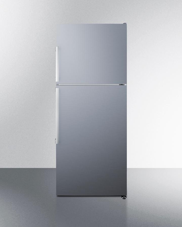 Summit FF1513SS 28" Wide Top Mount Refrigerator-freezer