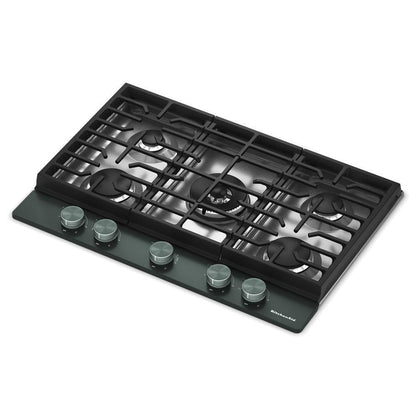 KCGK530SJP KitchenAid® 30 in. Gas Cooktop with 5 Burners and Integrated Wok Grate