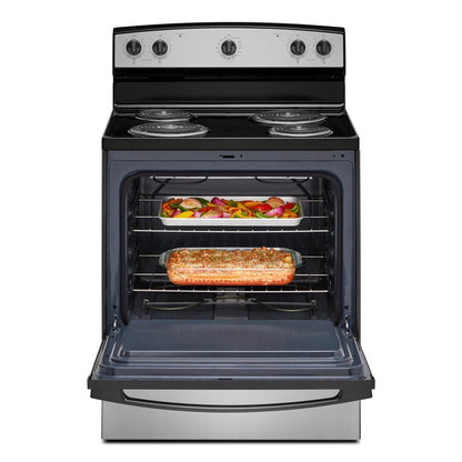 ACR4203MNS Amana® 30-inch Electric Range with Easy-Clean Glass Door