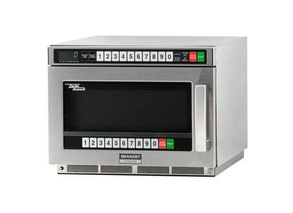 RCD2200M Sharp TwinTouch 2200 Watt Commercial Microwave Oven with Dual TouchPads