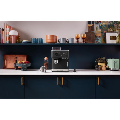 Kitchenaid KES6551BK Semi Automatic Espresso Machine with Burr Grinder