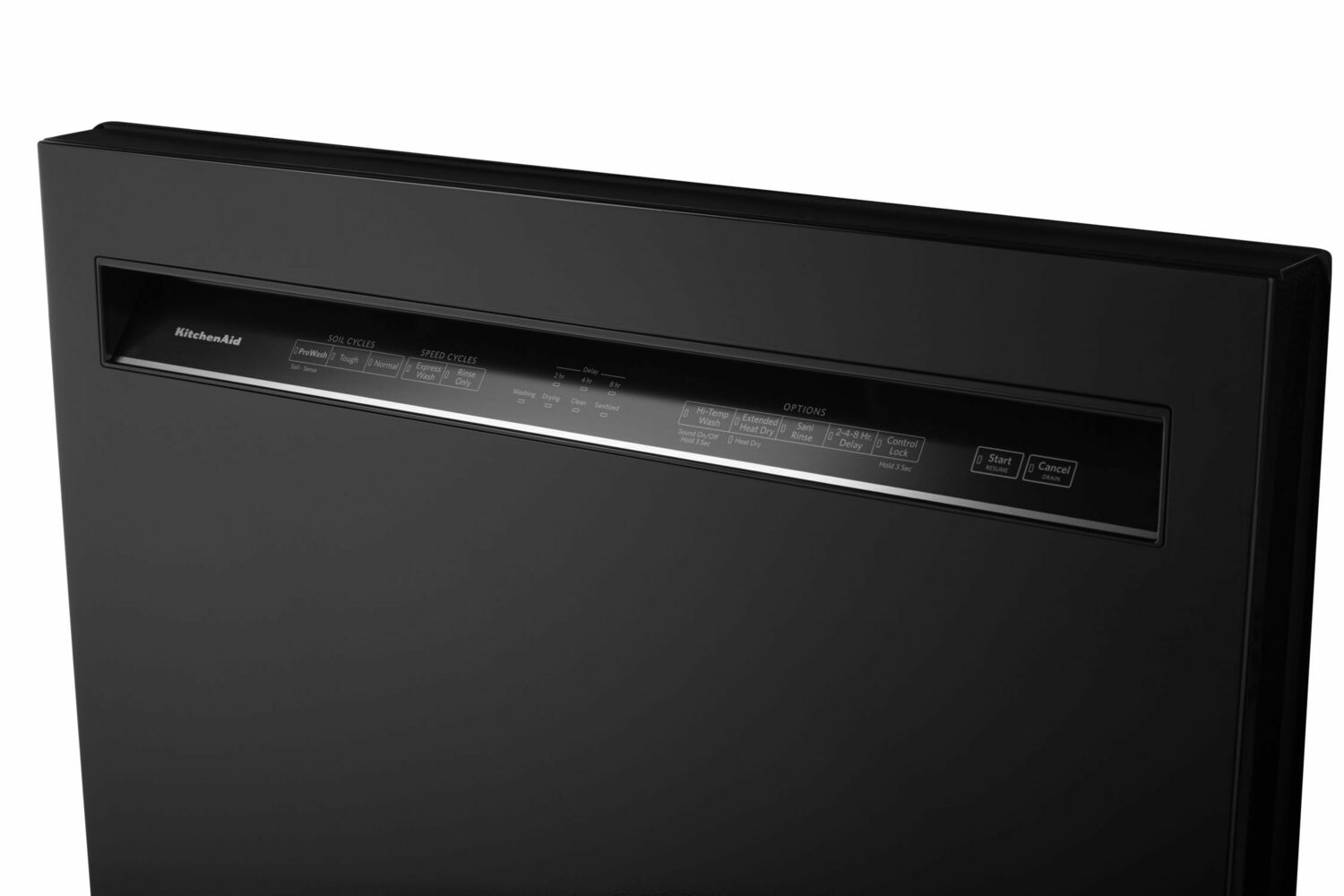46 DBA Dishwasher with ProWash™, Front Control - Black
