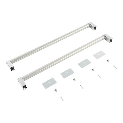 Whirlpool W11221395 KitchenAid Refrigerator Handle Kit for Double-Drawer Beverage Centers - Stainless Steel