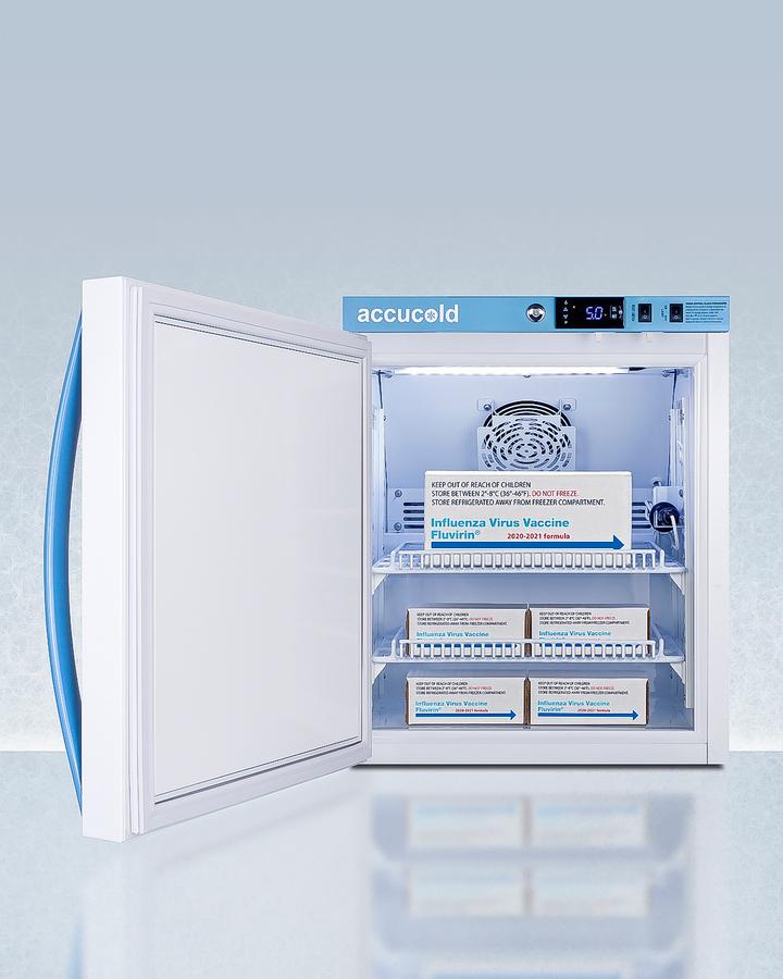 Summit ARS2PV456LHD 2 CU.FT. Compact Vaccine Refrigerator, Certified To Nsf/ansi 456 Vaccine Storage Standard