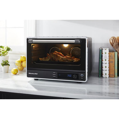 Kitchenaid KCO224BM Dual Convection Countertop Oven with Air Fry and Temperature Probe