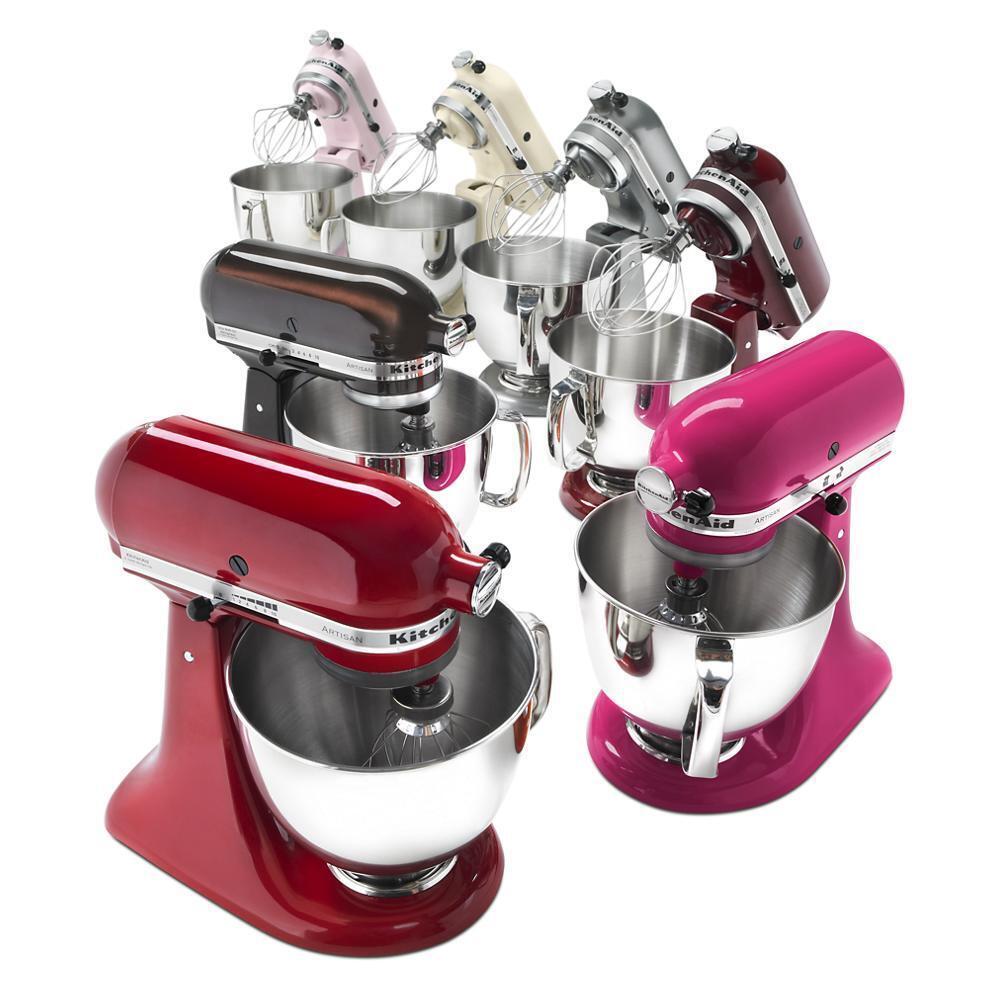 Kitchenaid KSM150PSWH Artisan® Series 5 Quart Tilt-Head Stand Mixer