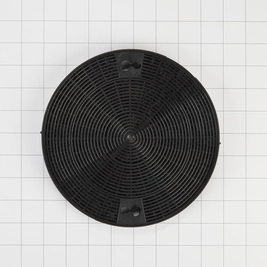 Kitchenaid W10490330 Range Hood Recirculation Kit with (2) charcoal filters, (1) black vent cover and (2) mounting screws, fits UXL5430BSS