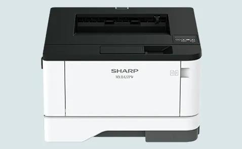Sharp MXB427PW MX-B427PW Monochrome Wireless Printer Prints up to 42 pages per minute Maximum paper capacity of 900 sheets 600 x 600 dpi printing delivers clear images and text
