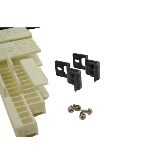 Whirlpool W11173686 27" Combination Wall Range Flush Installation Trim Kit, White, fits WOC54EC7HB