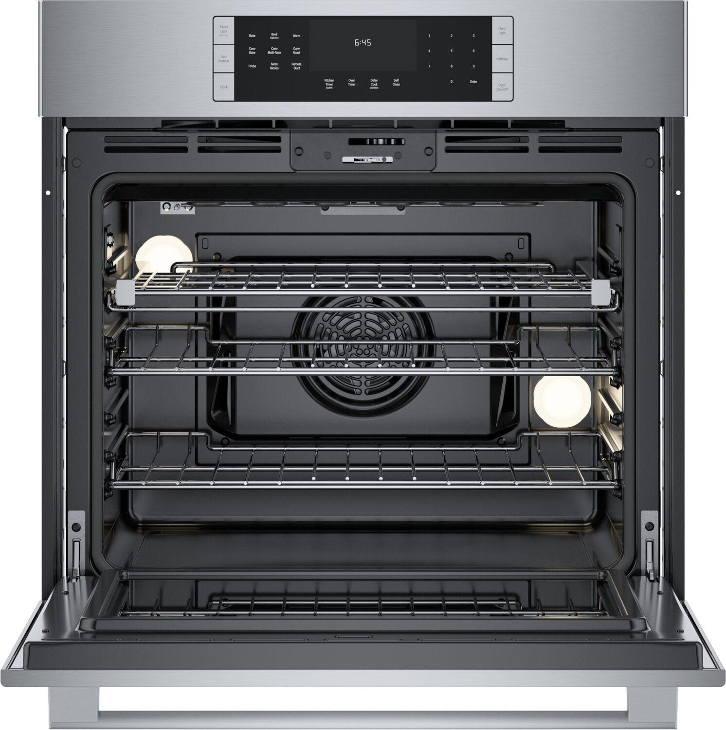 Bosch HBL8454UC 800 Series Single Wall Oven 30" Stainless Steel