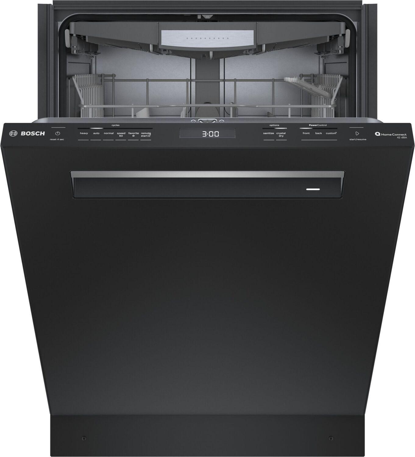Bosch SHP78CM6N 800 Series, built-under dishwasher, 24'', Black