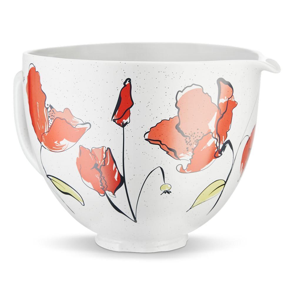 Kitchenaid KSM2CB5PPY 5 Quart Poppy Ceramic Bowl