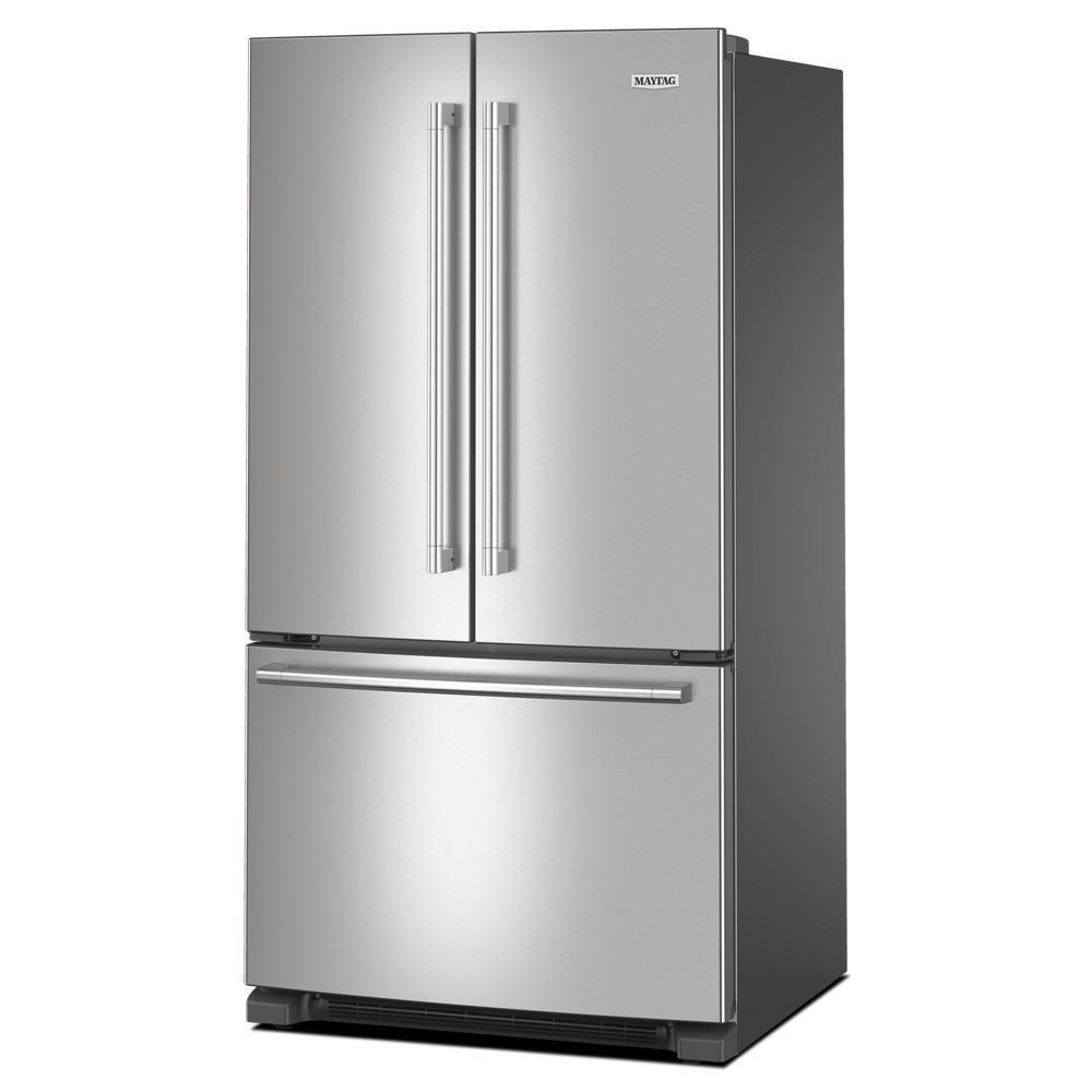 MRFF4136RZ Maytag® 36 Inch Wide French Door Bottom Mount Refrigerator with Max Cool Setting - 25 Cu. Ft.