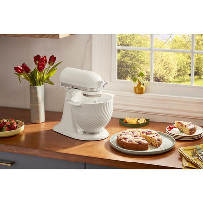 Kitchenaid KSM2CB5MR 5 Quart Meringue Ceramic Bowl