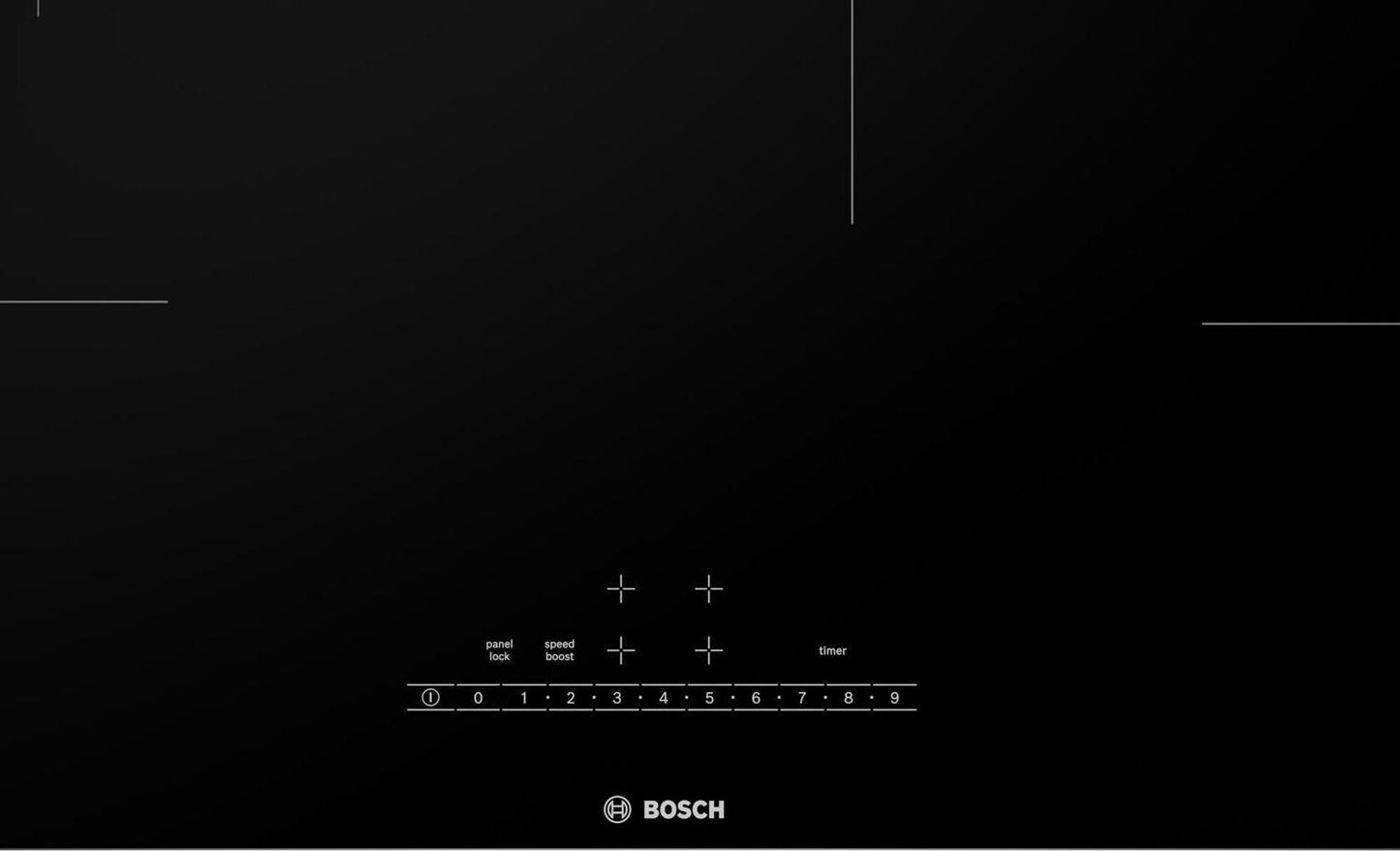 Bosch NIT5060UC 500 Series, Induction hob, 30'', surface mount without frame