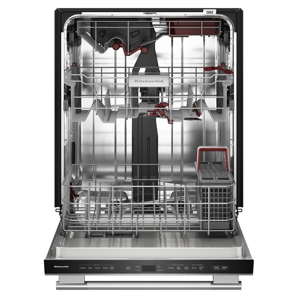 Kitchenaid KDTS434SPS 360(degree) Max Jets™ Third Rack Dishwasher with Stemware Shield and Stemware Clips, 44 dBA