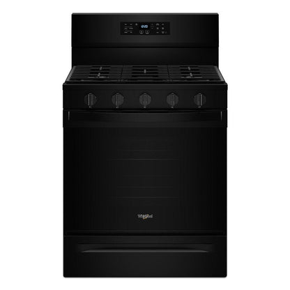 Whirlpool WFGS5030RB 30-inch Gas Range with Air Cooking Technology, No Preheat Air Fry and Air Baking and Self Clean