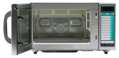 Sharp R21LVF Medium-Duty Commercial Microwave Oven with 1000 Watts