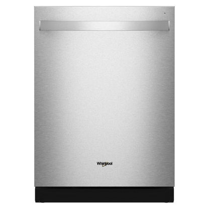WDTS8024SZ Whirlpool® 24-Inch Top Control Dishwasher with Total Coverage Wash and Auto Open Air Dry in Fingerprint Resistant Stainless Steel