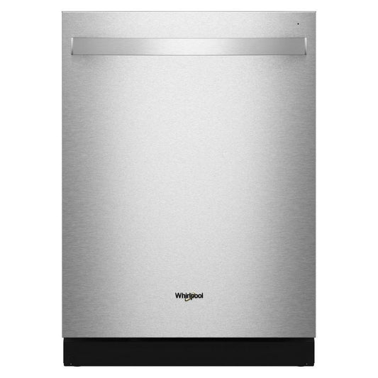 WDTS8024SZ Whirlpool® 24-Inch Top Control Dishwasher with Total Coverage Wash and Auto Open Air Dry in Fingerprint Resistant Stainless Steel