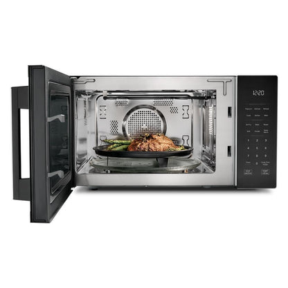 Whirlpool WMCS5522RB 1.0 cu. ft. Black All-In-One Multifunctional Countertop Microwave With Air Fry - 900 watt