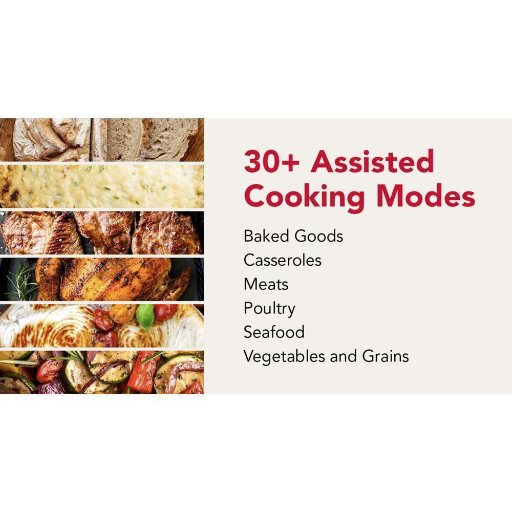 Kitchenaid KOEC930SPS 30-inch Smart Electric Combo Wall Oven with Intelligent Cooking Camera - PrintShield™ Finish