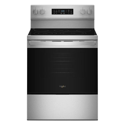 Whirlpool WFES5730SZ 30-inch Electric Range with Air Cooking Technology