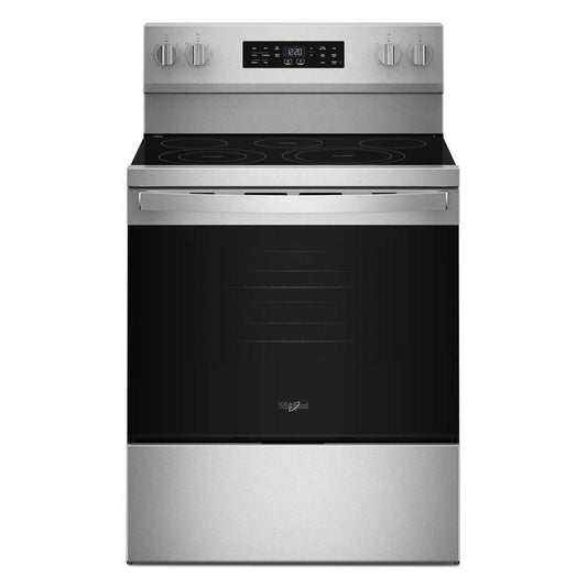 Whirlpool WFES5730SZ 30-inch Electric Range with Air Cooking Technology
