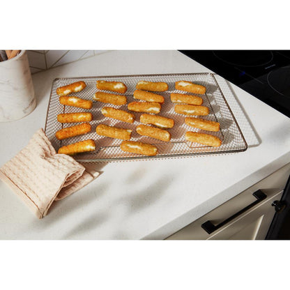 Whirlpool WFES7530RZ 30-inch Electric Smart Range with Air Cooking Technology, No Preheat Air Fry, High Speed Preheat Oven, WipeClean™ Coating, and Steam/Self Clean